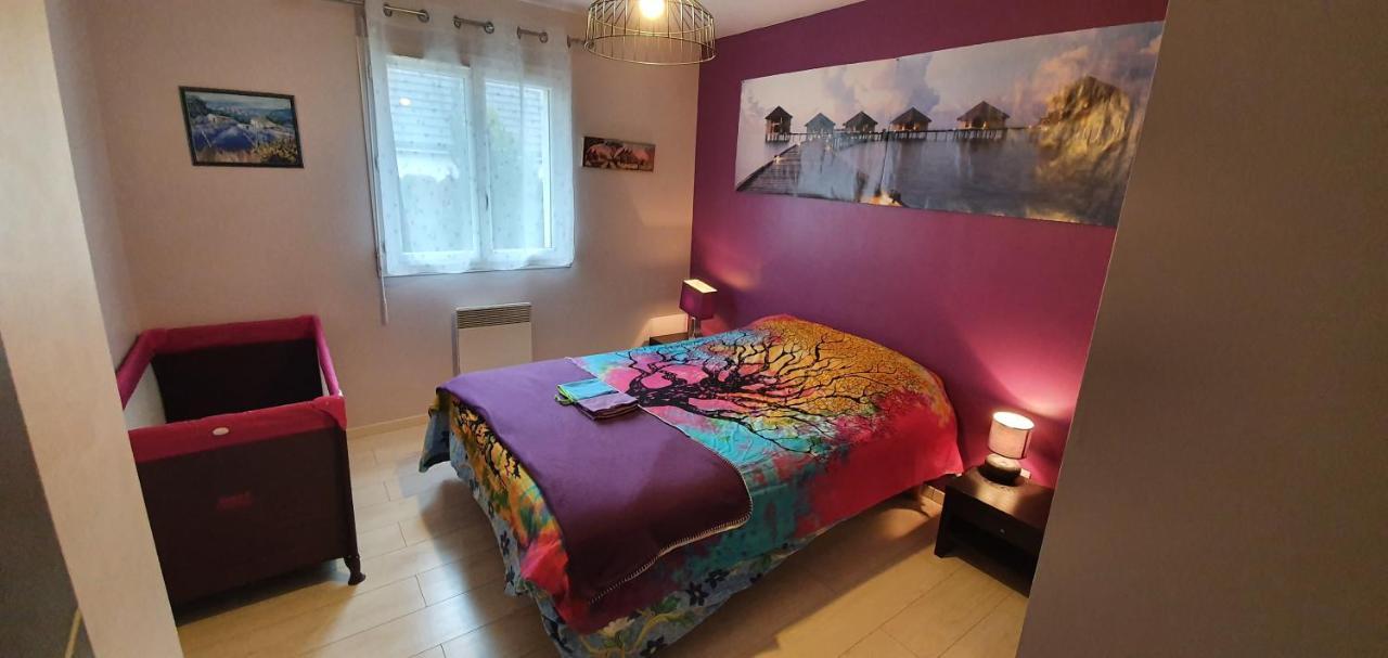 2 Vraies Chambres Privees Au Calme Dans Villa De Campagne Plain-Pied 105M2 Avec Piscine A Montfaucon Montfaucon  Exteriör bild